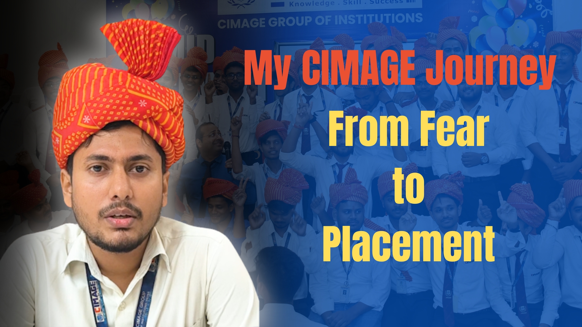 How CIMAGE Transformed My Life: A TCS-Placed Student Shares His Story
